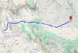 Arizona Route 66 - 385.2 miles Lupton to Topock | Arizona Podcast